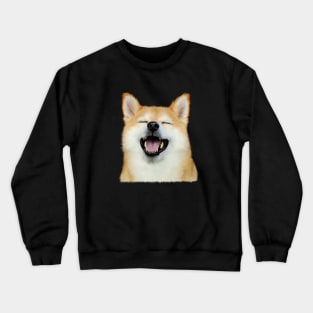 Cute Smiling Shiba Inu dog, Shiba Lover Crewneck Sweatshirt